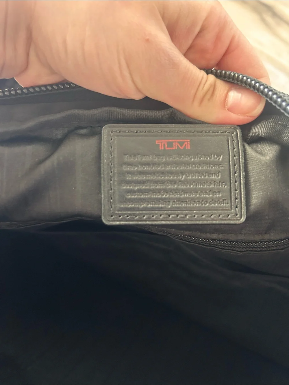 Tumi Messenger Laptop Bag
